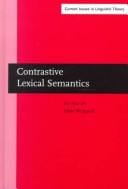 Contrastive lexical semantics