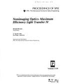 Nonimaging optics, maximum efficiency light transfer IV