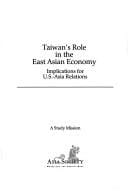 Taiwan's role in the East Asian economy