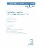 Optical biopsies and microscopic techniques II