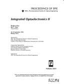 Integrated optoelectronics II