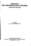 President Dr. Shanker Dayal Sharma