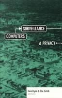 Computers, surveillance, and privacy
