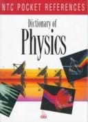 Dictionary of physics
