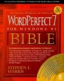 WordPerfect 7 for Windows 95 bible