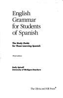 English grammar for students of Spanish