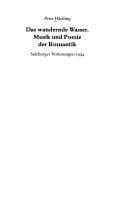 Das wandernde Wasser