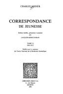 Correspondance de jeunesse
