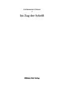 Im Zug der Schrift