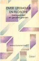 Over literatuur en filosofie