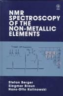 NMR spectroscopy of the non-metallic elements