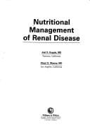 Nutritional management of renal disease