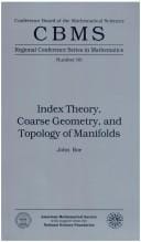 Index theory, coarse geometry, and topology of manifolds