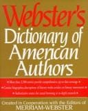 Webster's dictionary of American authors