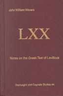 Notes on the Greek text of Leviticus