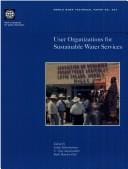 User organizations for sustainable water services