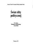 Świat elity politycznej