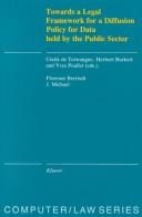 Towards a legal framework for a diffusion policy for data held by the public sector