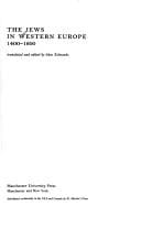 The Jews in Western Europe, 1400-1600