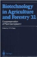 Cryopreservation of plant germplasm I