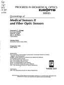 Proceedings of medical sensors II and fiber optic sensors