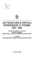 Letteratura e critica