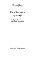 Zum Kaukasus 1941-1942