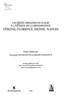 Les fêtes urbaines en Italie à l'époque de la Renaissance