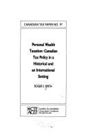 Personal wealth taxation
