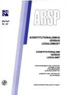 Konstitutionalismus versus Legalismus?