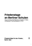 Friedenstage an Berliner Schulen