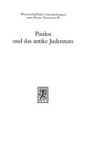Paulus und das antike Judentum