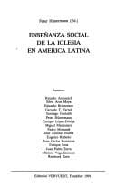Enseñanza social de la Iglesia en América Latina