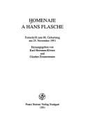 Homenaje a Hans Flasche