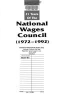 21 years of the National Wages Council, 1972-1992