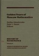 Golden years of Moscow mathematics