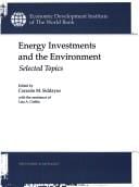 Energy investments and the environment