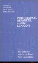 Inheritance, defaults and the lexicon