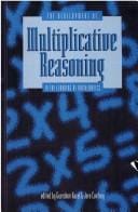 The Development of multiplicative reasoning in the learning of mathematics