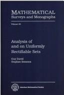 Analysis of and on uniformly rectifiable sets