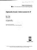 Optoelectronic interconnects II