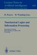 Nonclassical logics and information processing