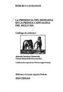 La Presencia del indígena en la prensa capitalina del siglo XIX