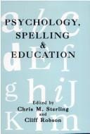 Psychology, spelling, and education