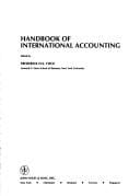 Handbook of international accounting