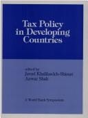 Tax policy in developing countries