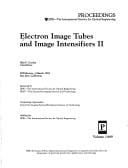 Electron image tubes and image intensifiers II