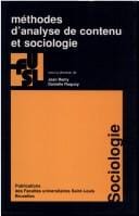 Méthodes d'analyse de contenu et sociologie