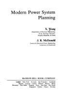 Modern power system planning