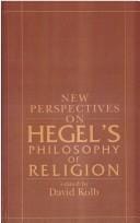 New perspectives on Hegel's philosophy of religion